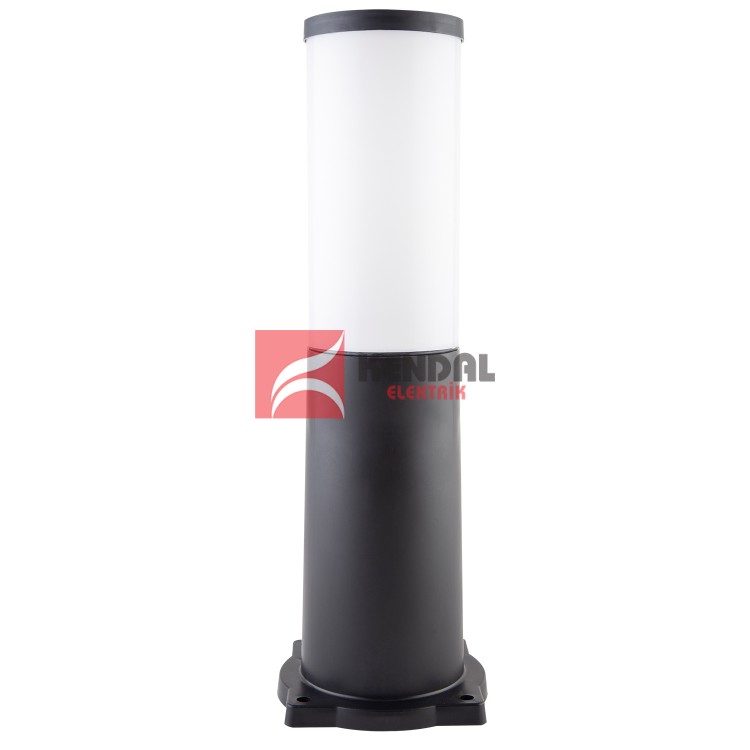 KBA768 E27 KULE BOLLARD SİYAH KASA