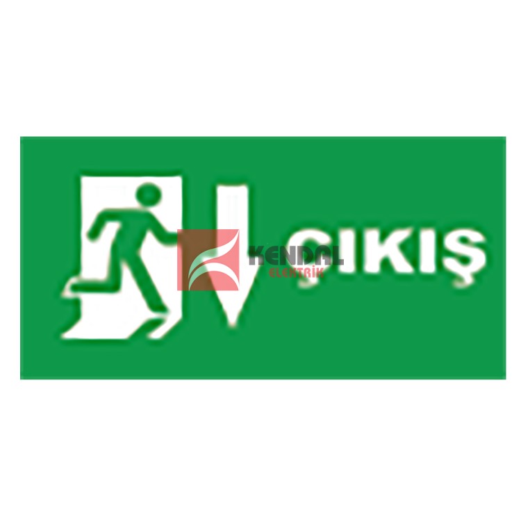 KEXIT212 EXİT ACİL ÇIKIŞ ARM. LED AŞAĞI