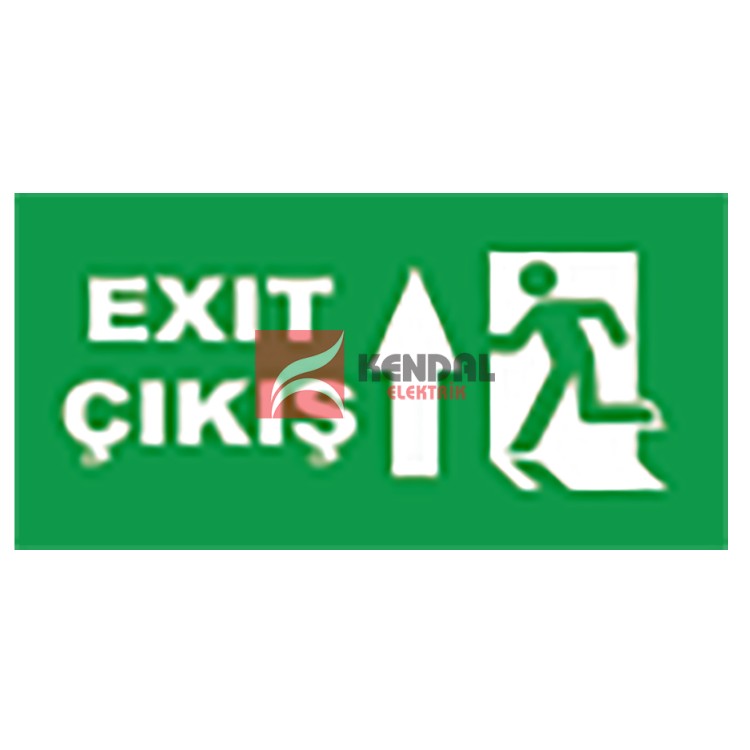 KEXIT219 EXİT ACİL ÇIKIŞ ARM. LED YUKARI