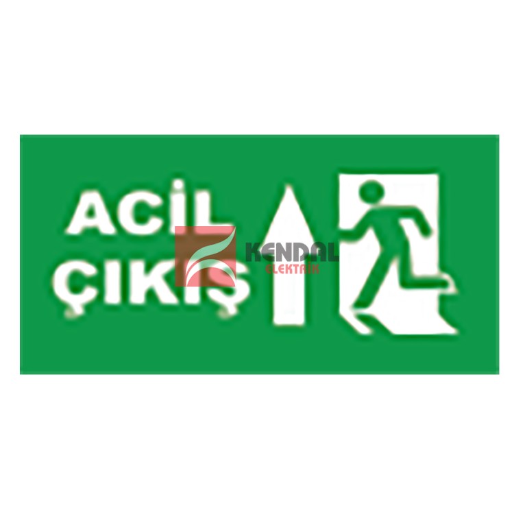KEXIT221 EXİT ACİL ÇIKIŞ ARM. LED YUKARI