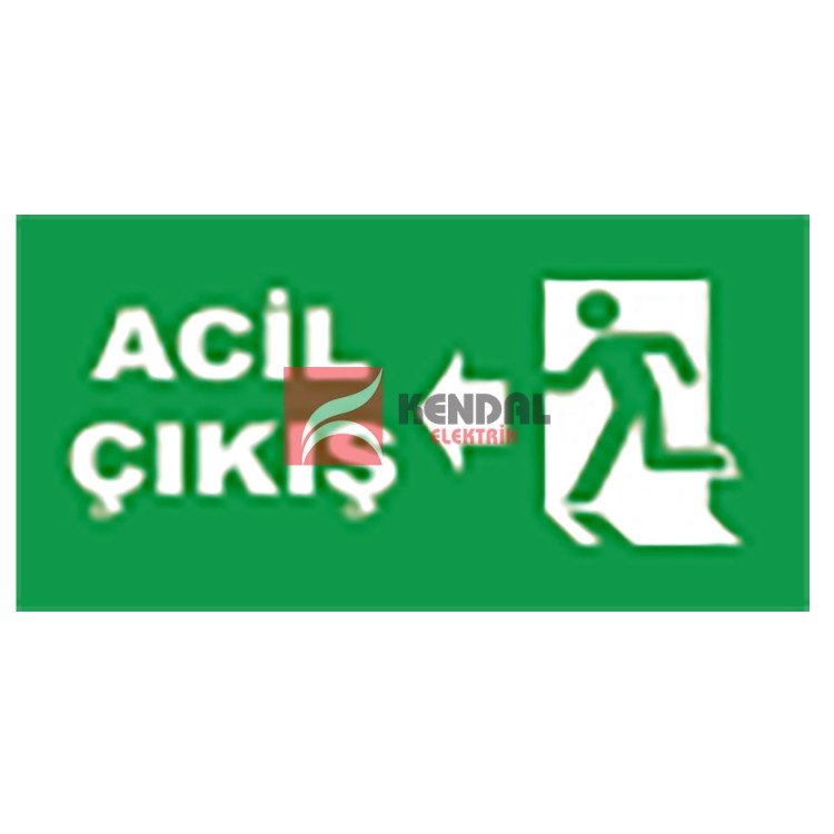 KEXIT223 EXİT ACİL ÇIKIŞ ARM. LED YAN
