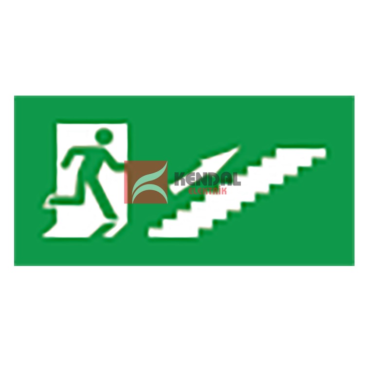 KEXIT225 EXİT ACİL ÇIKIŞ ARM. LED MERDİVEN YUKARI
