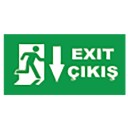 KEXIT228 EXİT ACİL ÇIKIŞ ARM. LED AŞAĞI