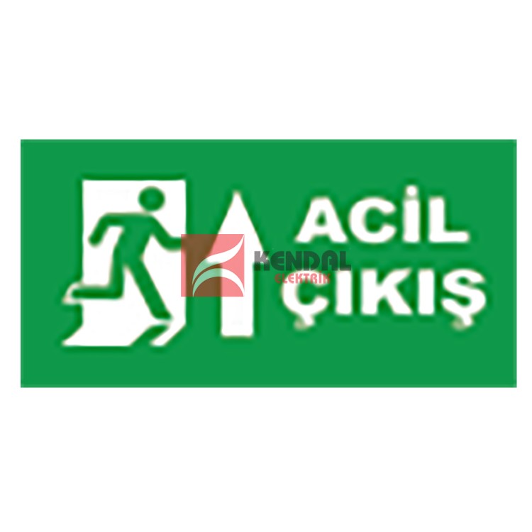 KEXIT233 EXİT ACİL ÇIKIŞ ARM. LED YUKARI