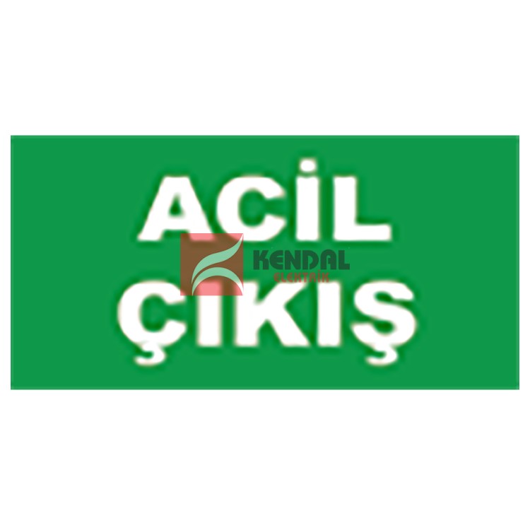 KEXIT235 EXİT ACİL ÇIKIŞ ARM. LED
