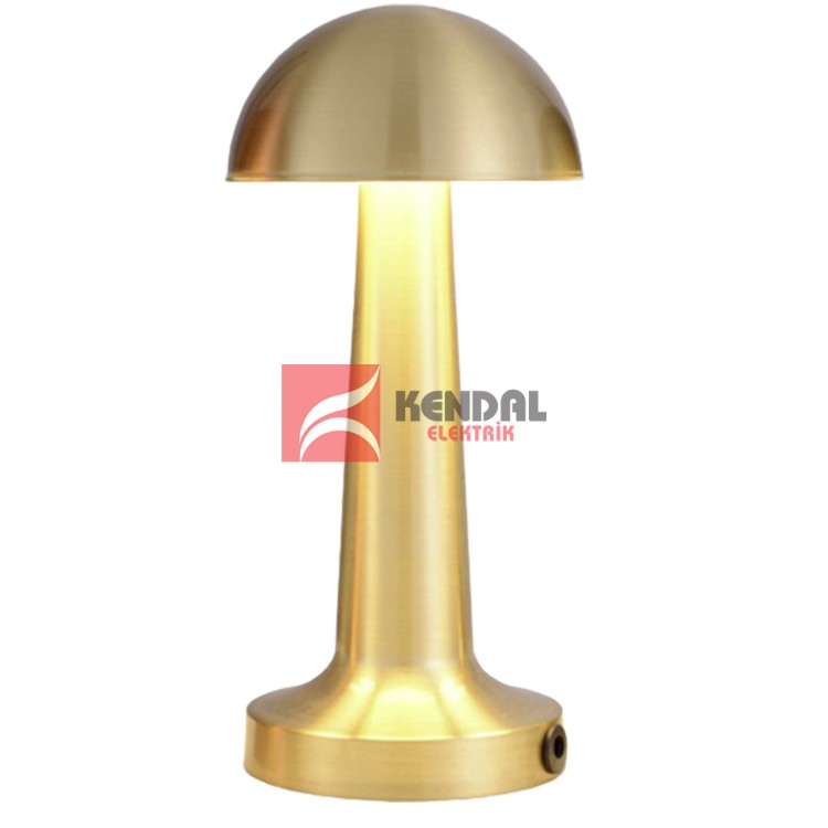KML102 ŞARJLI MASA LAMBASI 3000K GOLD