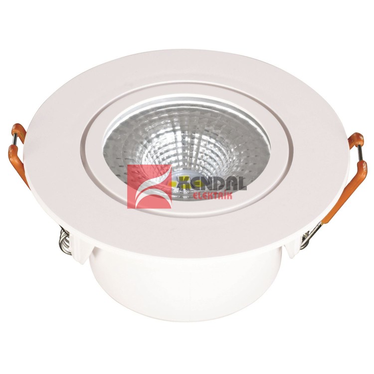 KDL105 YUVARLAK LEDLI SPOT 5W ARARENK