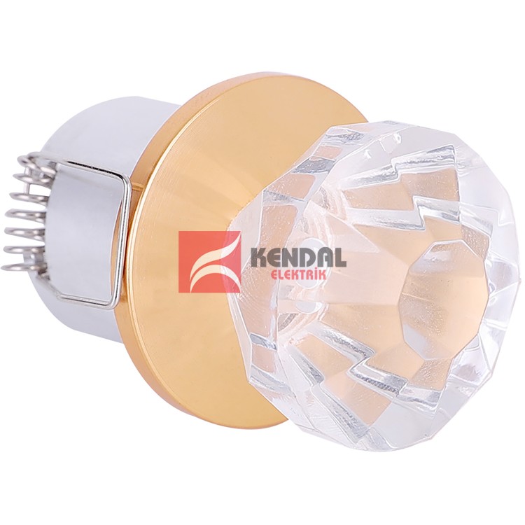 KLS525 LED SPOT LIGHT 1W ALTIN-BEYAZ